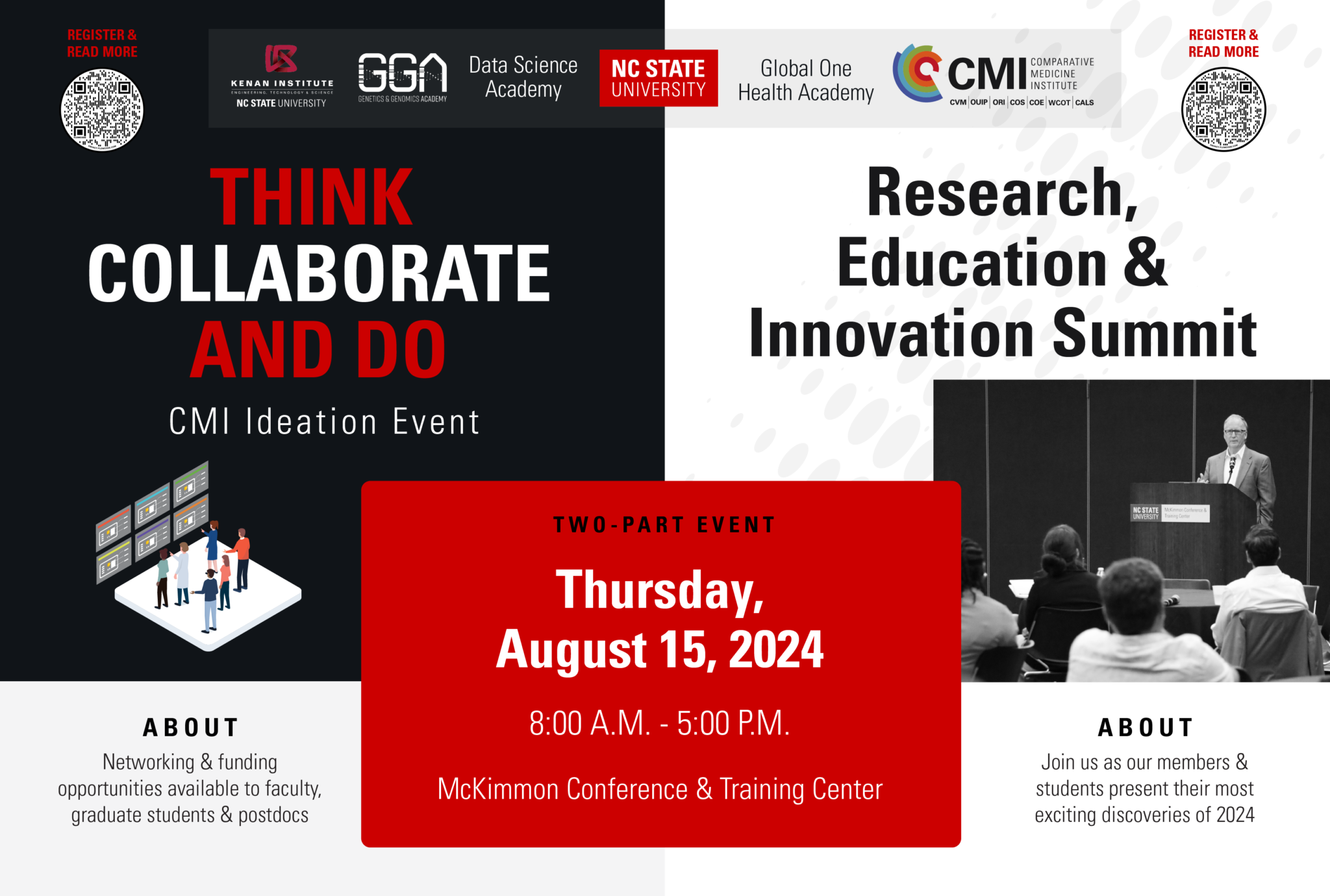 think, collab, and do poster