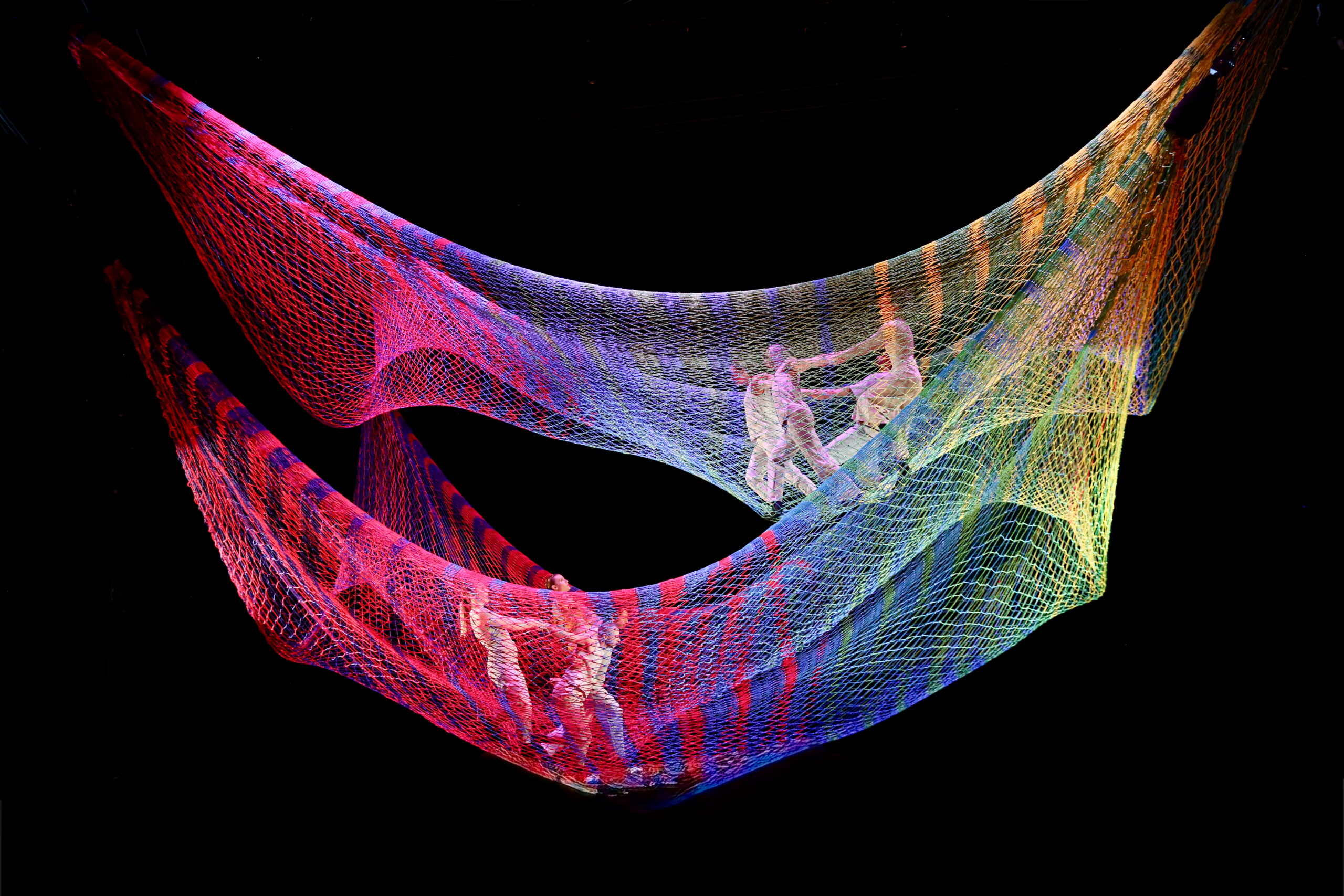 An image of a dance performance at Interweave Fest, photo taken by Julie Lemberger