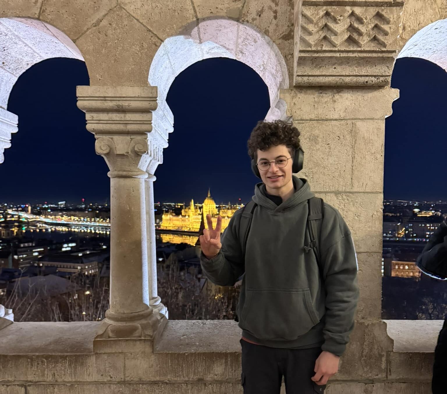 Math major exploring Budapest, Hungary