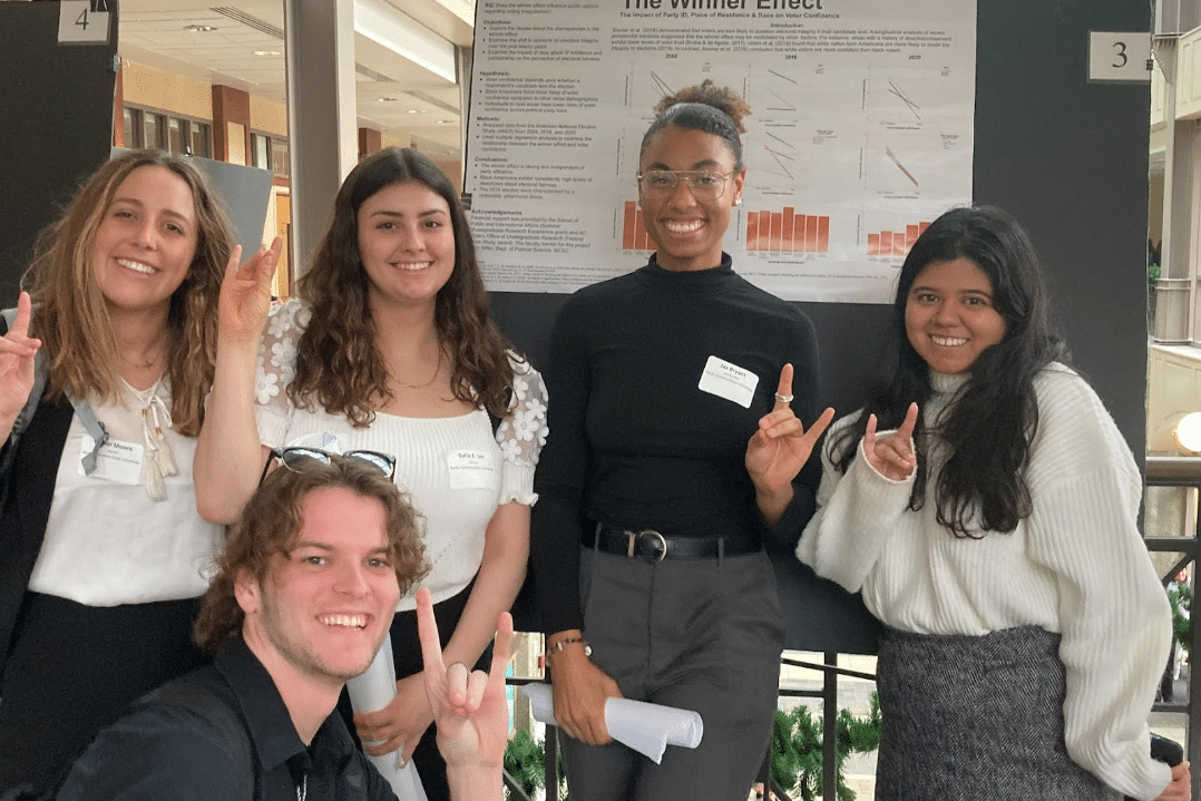 group of students at the Undergraduate Research Symposium